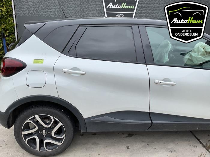Renault Captur I 1.2 TCE 16V EDC Sloopvoertuig (2018, Wit)
