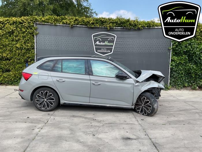 Skoda Scala 1.5 TSI Sloopvoertuig (2023, Grijs)
