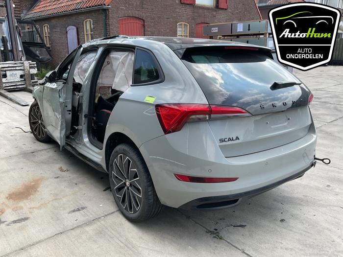 Skoda Scala 1.5 TSI Sloopvoertuig (2023, Grijs)