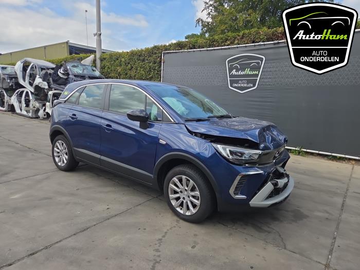 Opel Crossland 1.2 Turbo 12V Sloopvoertuig (2021, Blauw)