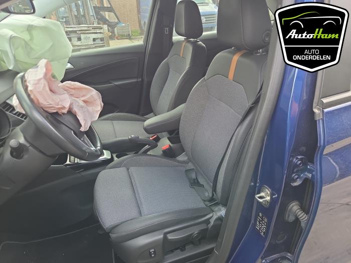Opel Crossland 1.2 Turbo 12V Sloopvoertuig (2021, Blauw)