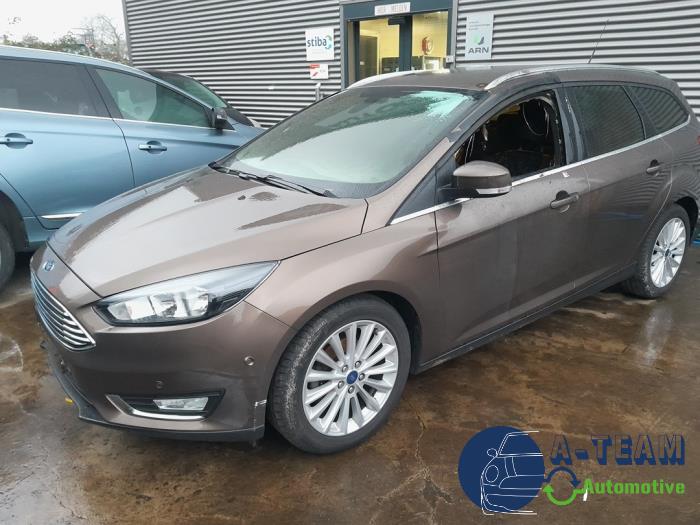Ford Focus 3 Wagon 1.0 Ti-VCT EcoBoost 12V 125 Sloopvoertuig (2017, Bruin)