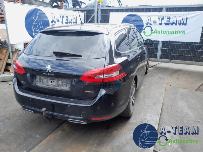Peugeot 308 SW 1.2 12V e-THP PureTech 130 Sloopvoertuig (2019, Zwart)
