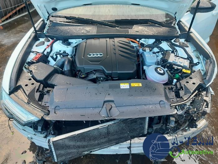 Audi A6 2.0 16V 55 TFSI E Quattro Sloopvoertuig (2021, Wit)