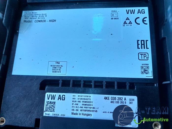 Audi A6 2.0 16V 55 TFSI E Quattro Sloopvoertuig (2021, Wit)