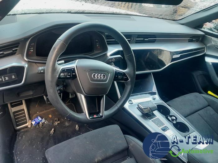 Audi A6 2.0 16V 55 TFSI E Quattro Sloopvoertuig (2021, Wit)