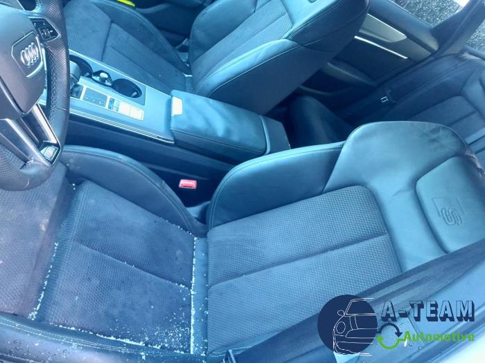 Audi A6 2.0 16V 55 TFSI E Quattro Sloopvoertuig (2021, Wit)