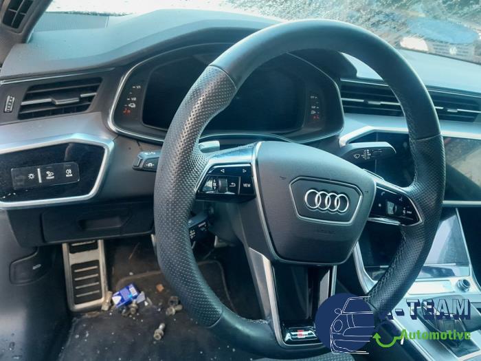 Audi A6 2.0 16V 55 TFSI E Quattro Sloopvoertuig (2021, Wit)