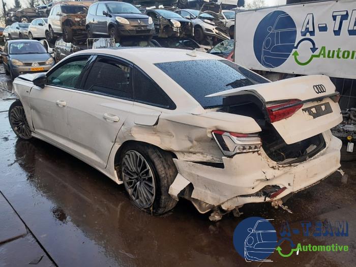 Audi A6 2.0 16V 55 TFSI E Quattro Sloopvoertuig (2021, Wit)