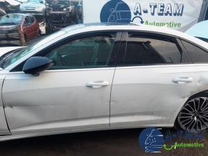 Audi A6 2.0 16V 55 TFSI E Quattro Sloopvoertuig (2021, Wit)