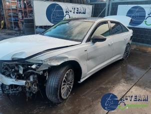 Audi A6 2.0 16V 55 TFSI E Quattro Sloopvoertuig (2021, Wit)