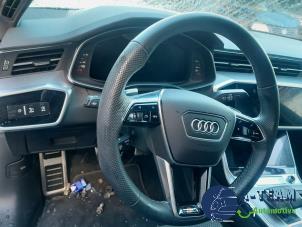 Audi A6 2.0 16V 55 TFSI E Quattro Sloopvoertuig (2021, Wit)