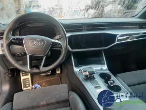 Audi A6 2.0 16V 55 TFSI E Quattro Sloopvoertuig (2021, Wit)