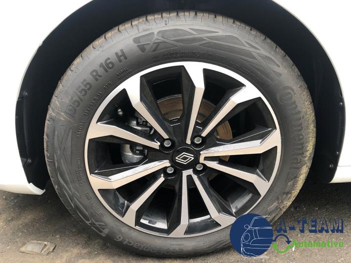 Renault Clio V 1.0 TCe 90 12V Bi-Fuel Sloopvoertuig (2023, Wit)