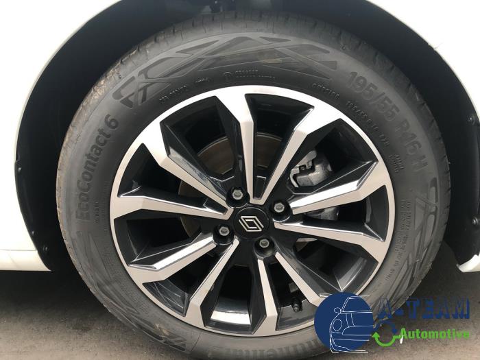 Renault Clio V 1.0 TCe 90 12V Bi-Fuel Sloopvoertuig (2023, Wit)