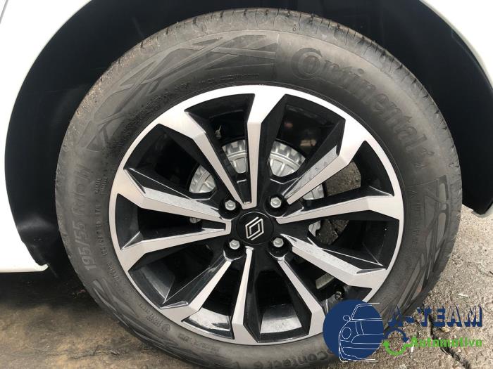 Renault Clio V 1.0 TCe 90 12V Bi-Fuel Sloopvoertuig (2023, Wit)