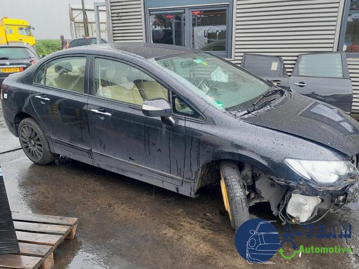 Honda Civic 1.3 Hybrid Sloopvoertuig (2008, Zwart)