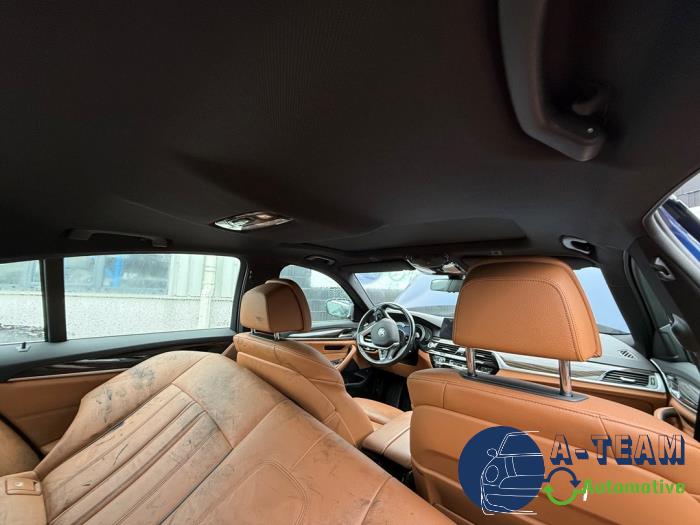 BMW 5 serie 530e iPerformance Sloopvoertuig (2018, Blauw)