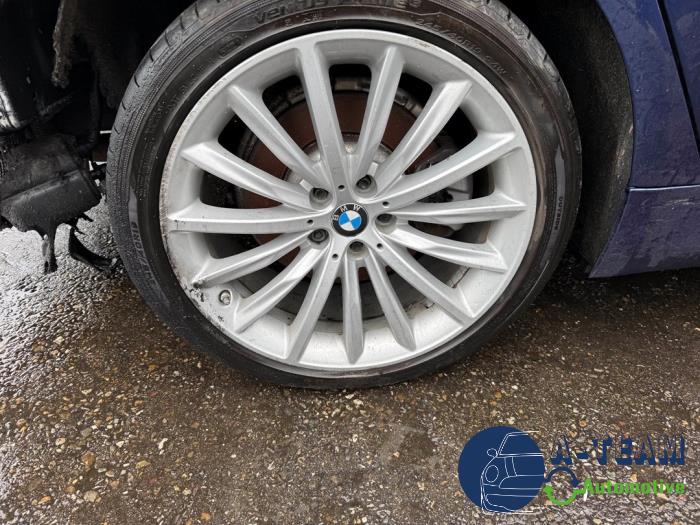 BMW 5 serie 530e iPerformance Sloopvoertuig (2018, Blauw)