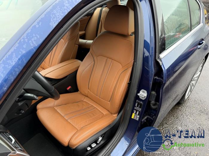 BMW 5 serie 530e iPerformance Sloopvoertuig (2018, Blauw)