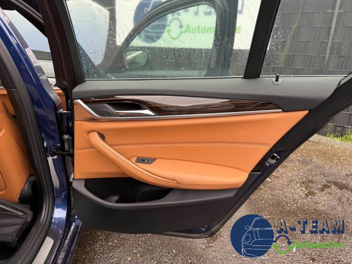 BMW 5 serie 530e iPerformance Sloopvoertuig (2018, Blauw)