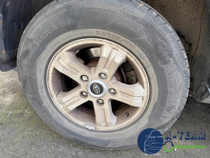 Kia Sorento I 2.4 16V Sloopvoertuig (2003, Zwart)