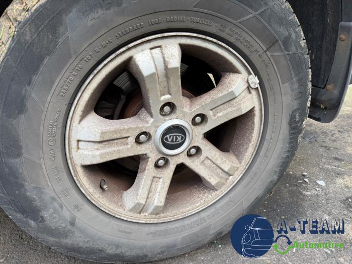 Kia Sorento I 2.4 16V Sloopvoertuig (2003, Zwart)