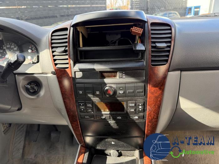 Kia Sorento I 2.4 16V Sloopvoertuig (2003, Zwart)