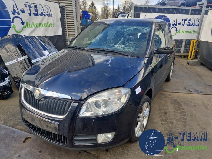 Skoda Fabia II 1.6i 16V Sloopvoertuig (2008, Zwart)