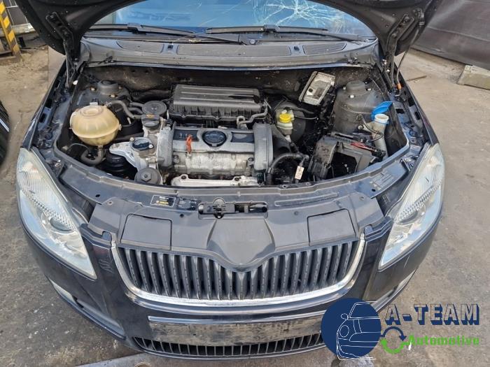 Skoda Fabia II 1.6i 16V Sloopvoertuig (2008, Zwart)