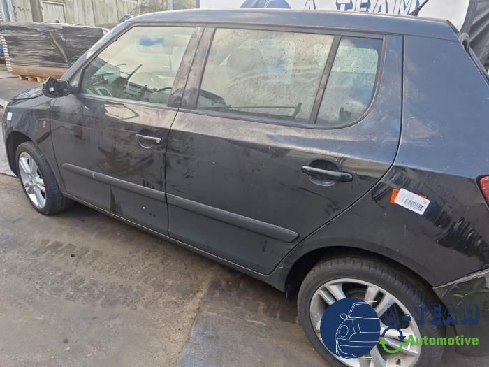 Skoda Fabia II 1.6i 16V Sloopvoertuig (2008, Zwart)