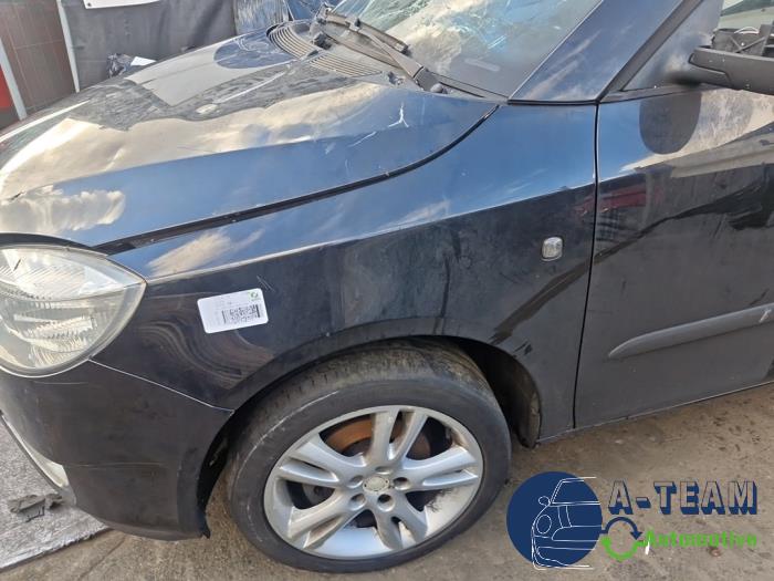 Skoda Fabia II 1.6i 16V Sloopvoertuig (2008, Zwart)