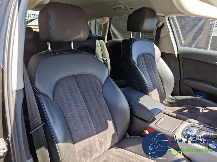 Audi A6 Avant 3.0 TDI V6 24V Quattro Sloopvoertuig (2016, Metallic, Zwart)