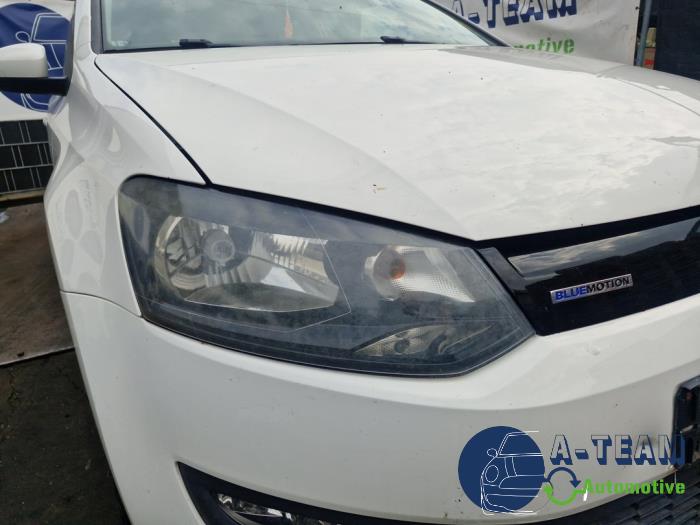 Volkswagen Polo V 1.2 TDI 12V BlueMotion Sloopvoertuig (2011, Wit)