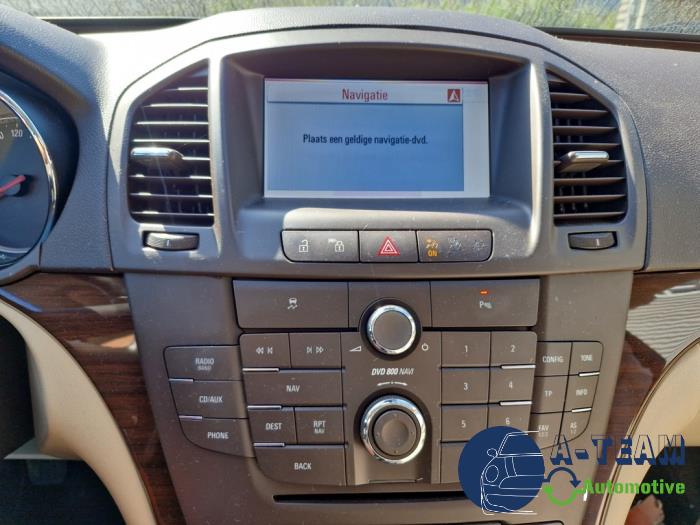 Opel Insignia 2.0 Turbo 16V Ecotec Sloopvoertuig (2010, Zwart)