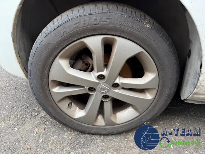 Dacia Dokker 1.5 dCi 90 Sloopvoertuig (2015, Wit)