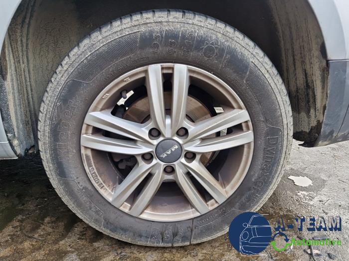 Volkswagen Caddy IV 2.0 TDI 75 Sloopvoertuig (2020, Grijs)