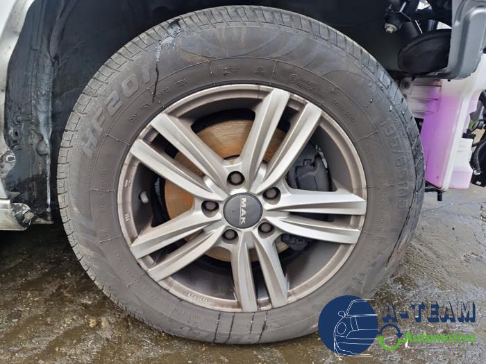 Volkswagen Caddy IV 2.0 TDI 75 Sloopvoertuig (2020, Grijs)