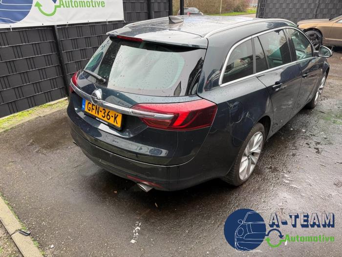 Opel Insignia Sports Tourer 2.0 SIDI Eco Turbo 16V Schadevoertuig (2016, Groen)