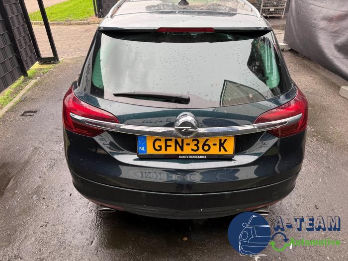 Opel Insignia Sports Tourer 2.0 SIDI Eco Turbo 16V Schadevoertuig (2016, Groen)