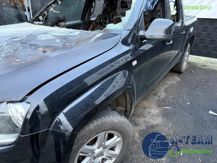 Volkswagen Amarok 2.0 BiTDI 16V 163 Sloopvoertuig (2012, Zwart)