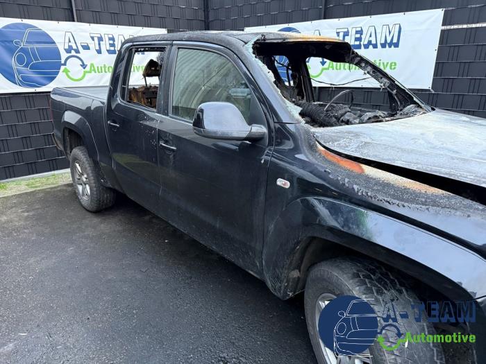 Volkswagen Amarok 2.0 BiTDI 16V 163 Sloopvoertuig (2012, Zwart)