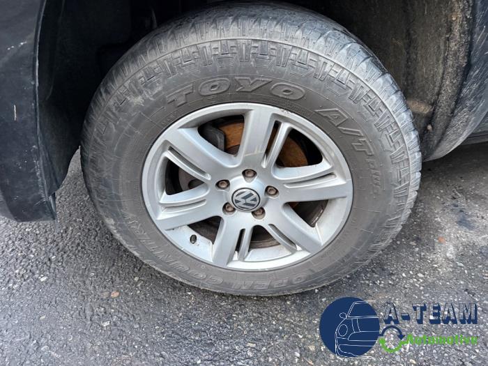 Volkswagen Amarok 2.0 BiTDI 16V 163 Sloopvoertuig (2012, Zwart)