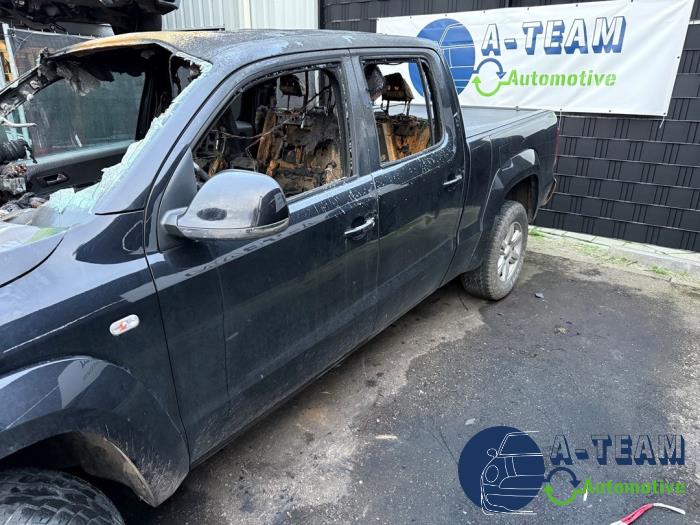 Volkswagen Amarok 2.0 BiTDI 16V 163 Sloopvoertuig (2012, Zwart)