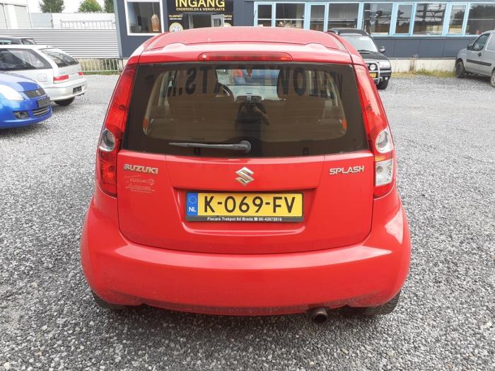 Suzuki Splash 1.0 12V Sloopvoertuig (2009, Rood)