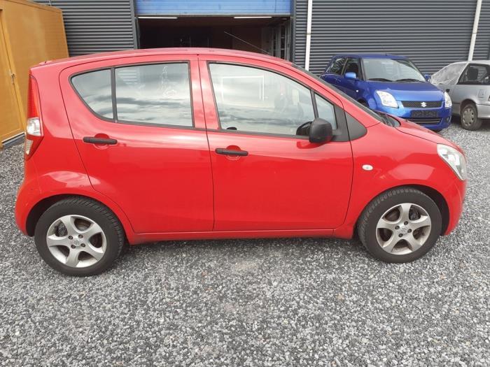 Suzuki Splash 1.0 12V Sloopvoertuig (2009, Rood)