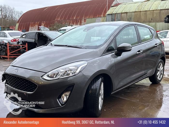 Ford Fiesta 7 1.5 TDCi 85 Sloopvoertuig (2018, Donker, Grijs)