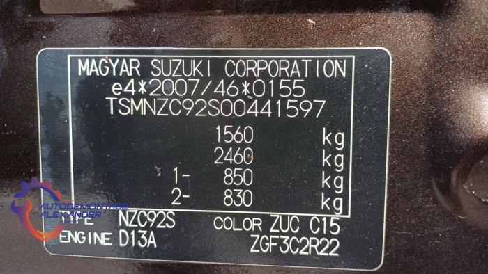 Suzuki Swift 1.3 D 16V Sloopvoertuig (2014, Donker, Bruin)