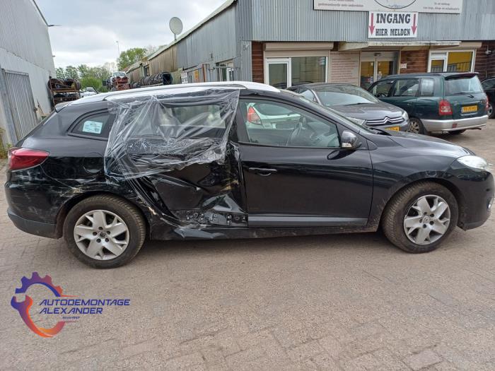 Renault Megane III Grandtour 1.5 dCi 110 Sloopvoertuig (2014, Zwart)