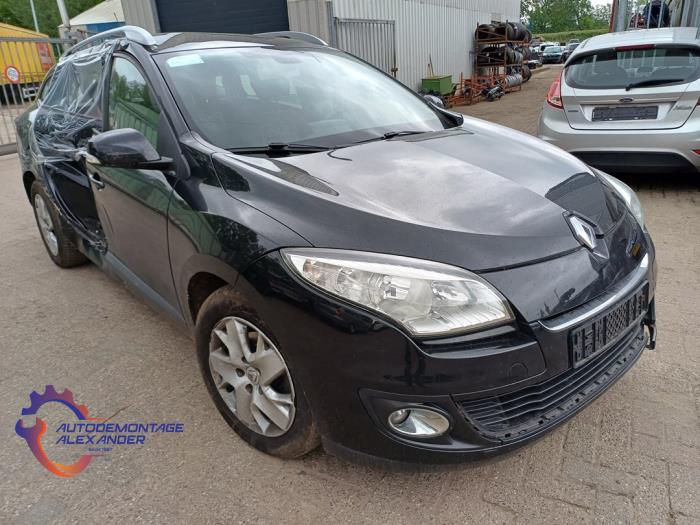 Renault Megane III Grandtour 1.5 dCi 110 Sloopvoertuig (2014, Zwart)